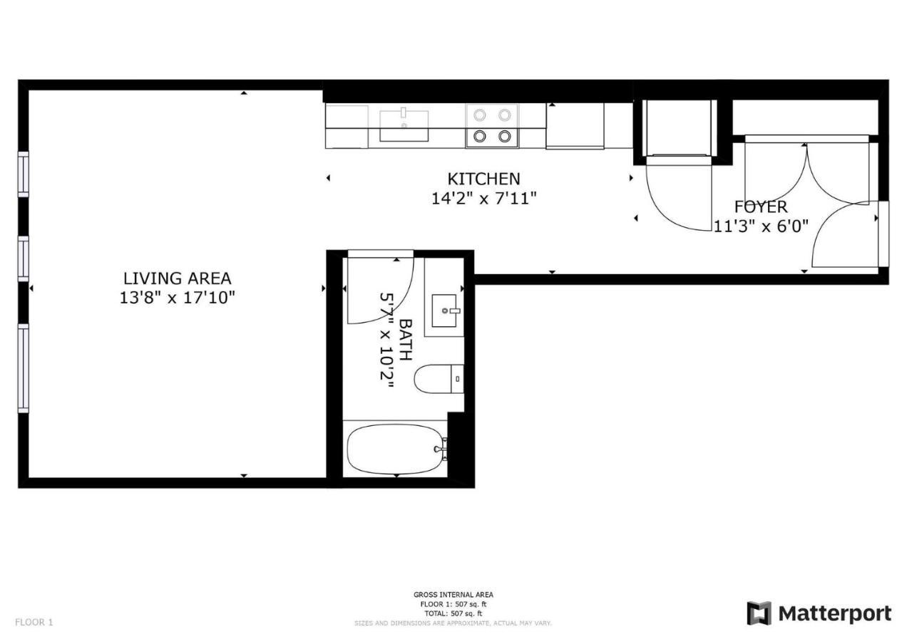 Studio Apartment In Vancouver Extérieur photo